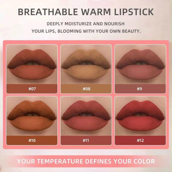 LMG Broths 12 PC Mini Capsule Moisturizing Color Changing Lipstick & Lip Balm Set
