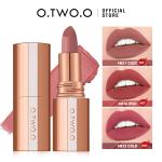 O.TWO.O Matte Bullet Lipstick – Rich Pigmentation, Smooth Application, Long-Lasting Wear