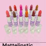 Matte Lipstick Pack of 12 Vibrant Waterproof Colors - Long-Lasting & Moisturizing