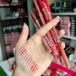 Set of 3/6/12 Matte Nude Lip Liner Pencils – Smooth-Glide Long-Lasting Lipliners for Precise Definition