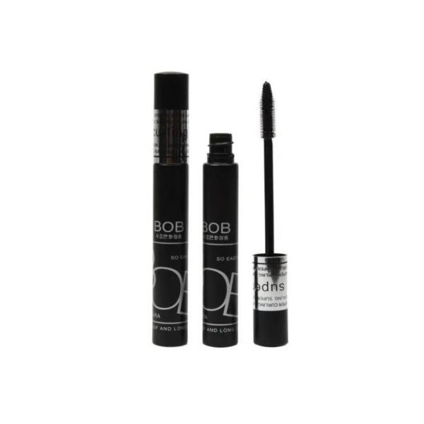 Bob Super Curl Black Waterproof Mascara - Smudge-Free, Long Lasting