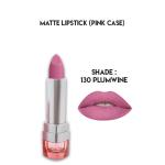 Glamorous Face Matte Lipstick with Vitamin E & Aloe Vera - Pink Case