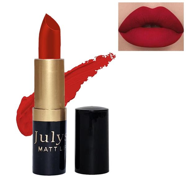 Julystar Matte Lipstick Pack of 12 - Long Lasting Dark and Nude Shades