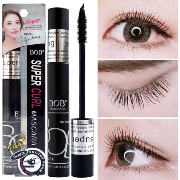 BOB Waterproof Mascara in Black – Volume, Curl, and Definition with Long-Lasting Smudge-Proof Formula