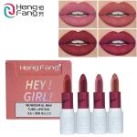 Heng Fang Hey Girl! Mini Matte Lipstick Set – 4 Shades, Travel-Friendly and Long Lasting