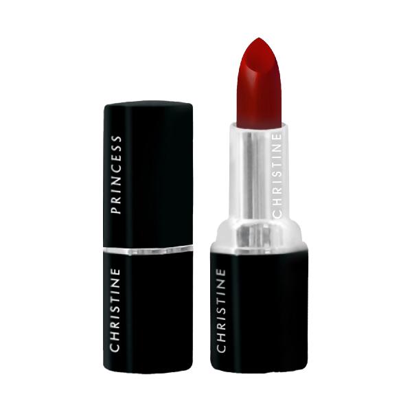 Christine Princess Lipstick Shade 142 - Matte and Pearly Finish, Soft Smooth Texture