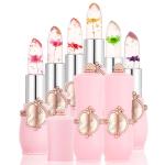 Julystar Pack of 3 Flower Moisturizing Lipsticks for Girls & Women - Shade 8111