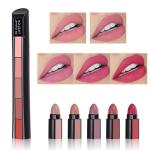 5-in-1 Matte Lipstick Set - Mini Pen Lipsticks in 5 Elegant Shades, Waterproof