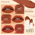FA 203 Focallure Natural Matte Velvet Lipstick with Rose Jasmine Oil