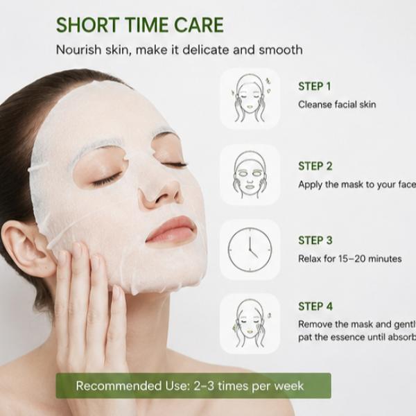 BIOAQUA 10-Pack Fruit Plant Extract Facial Sheet Masks Hydrating Glow