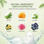 BIOAQUA 10-Pack Moisturizing Face Sheet Masks Random Variety Set