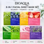 BIOAQUA 5Pcs Moisturizing Face Sheet Mask – Dryness Care & Hydration