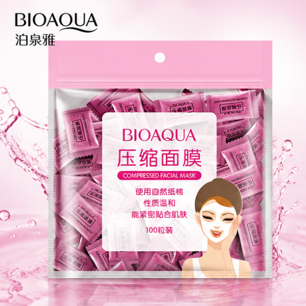 BIOAQUA BQY8128 Compressed Facial Mask Tablets – 25/50/100Pcs