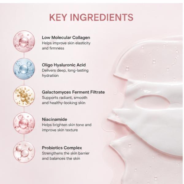 Biodance Bio Collagen Real Deep Mask – 34g Hydrogel Hydrating Care
