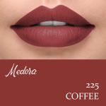 Medora Lipstick Shade 225 Coffee - Creamy, Long-Lasting Color