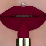 Branded Matte Maroon Lipsticks - Portable High-Quality Lip Color