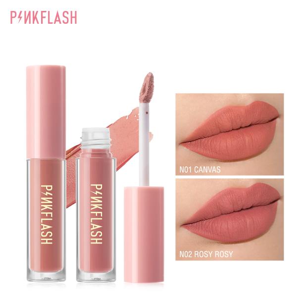 Pinkflash Soft Matte Liquid Lipstick - Waterproof, Moisturizing, Highly Pigmented in 14 Shades