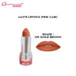 Glamorous Face Matte Lipstick with Vitamin E & Aloe Vera - Pink Case