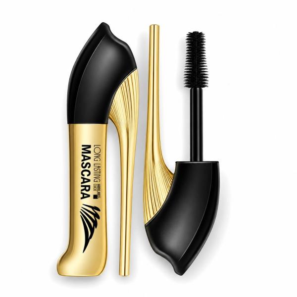 Yanqina 1 Second Volume Waterproof Mascara – High-Wear Black Lash Booster