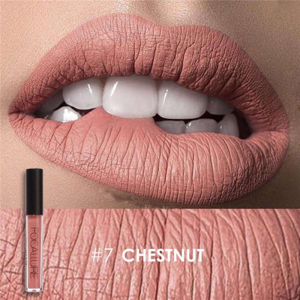 FOCALLURE Matte Liquid Lipstick FA24 - Long Wear Transfer-Proof Hydrating Formula