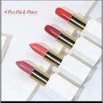 Lipstick Gift Set Pack of 4 - Creamy Texture with Glossy, Vibrant Finish
