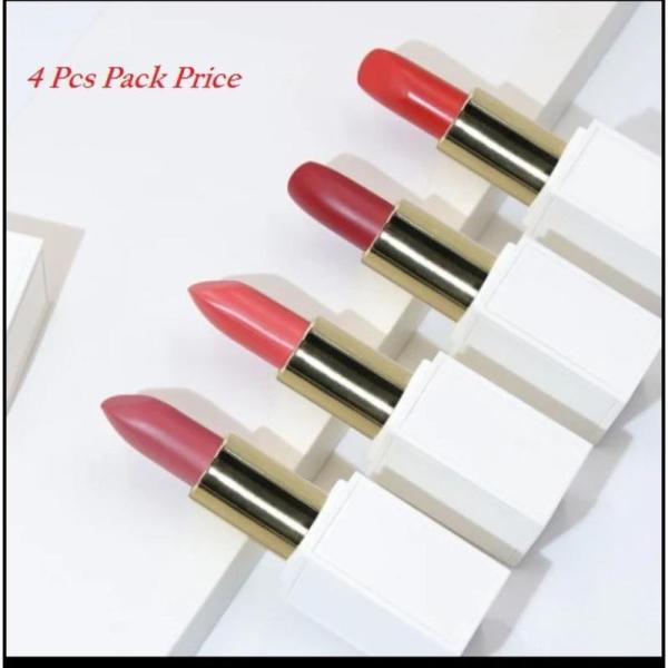 Lipstick Gift Set Pack of 4 - Creamy Texture with Glossy, Vibrant Finish