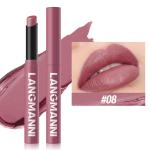 Velvet Matte Lipstick with Hydrating Formula - Waterproof, Long-Lasting & Highly Pigmented Lip Color - 12 Shades
