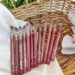 Waterproof Matte Nude Lipstick Pencil Set – 3, 6, or 12 Pieces