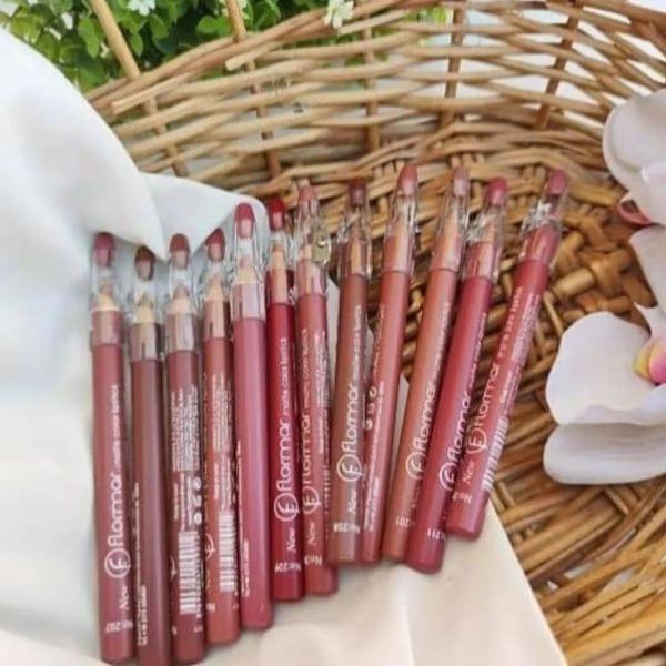 Waterproof Matte Nude Lipstick Pencil Set – 3, 6, or 12 Pieces