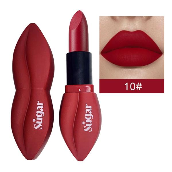 Matte Lipstick Set with 12, 6, or 3 Shades - Long-Lasting Smudge-Proof Bold Matte Lip Colors