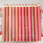 Lip Liner Pencil Set of 12 Shades - Dual Use as Lip Liner & Matte Lipstick