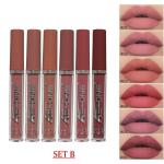 12-Color Matte Liquid Lipstick Set 2.5ml Each – Mocmallure Velvet Lip Gloss Combo