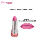 Glamorous Face Matte Lipstick with Vitamin E & Aloe Vera - Pink Case