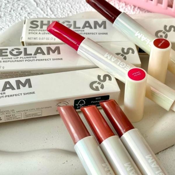 Sheglam High-Quality Moisturizing Lip Gloss with Plumping Effect and Multicolor Shine