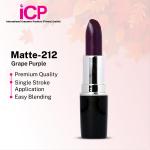 Swiss Miss Matte Lipstick in Grape Purple - Model 212