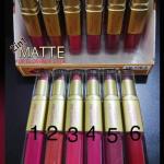 Matte Lipstick 2-in-1 Pack - Set of 6 High-Quality Matte Lipsticks