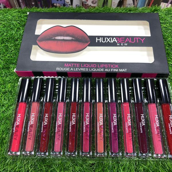 Long Lasting Waterproof Matte Lip Gloss Pack of 6 or 12 - Various Shades