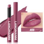 LANGMANNI Premium Velvet Matte Lipstick Multi-Pack - Hydrating, Waterproof Long-Wear with 12 Vibrant Shades