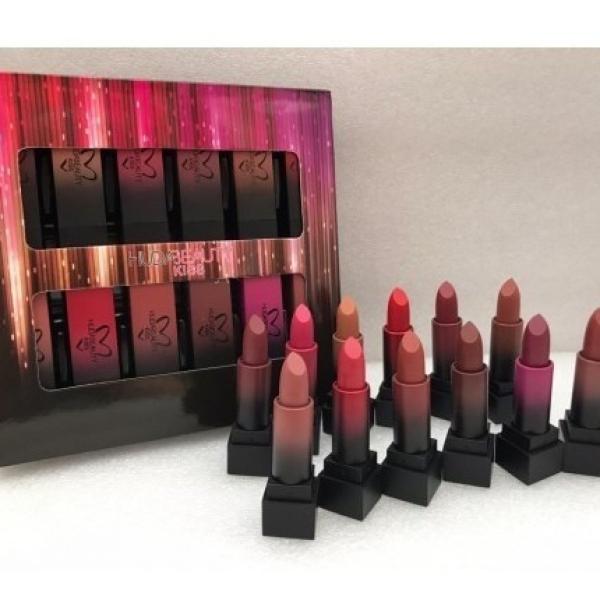 SUBI Matte Lipstick Pack of 6 & 12 Multicolor Shades Including Red, Pink, Brown