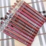 Waterproof Matte Nude Lipstick Pencil Set – 3, 6, or 12 Pieces
