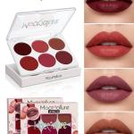 Matte Lipstick Palette with 12 Nude and Pink Shades – Professional, Long-Lasting, Highly Pigmented Lip Makeup Kit for Women