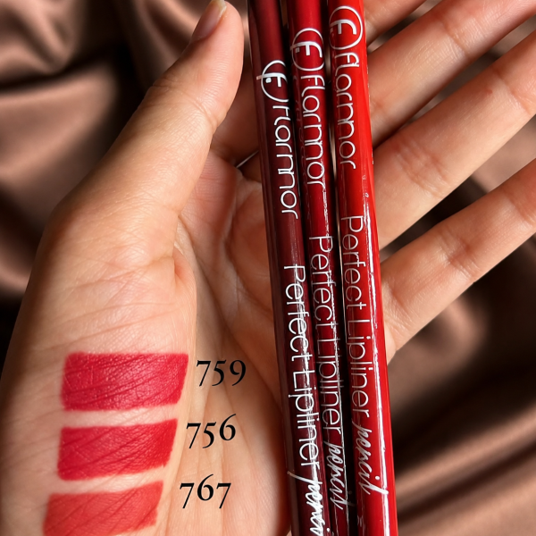 Flormar Pencil Matte Lipstick - Long-Lasting Waterproof Creamy Lip Color