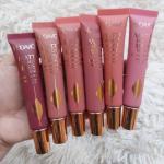 Hudamoji 6-Piece Liquid Blush Set - Lightweight, Creamy, Blendable Cheek Tint for Natural Long-Lasting Color
