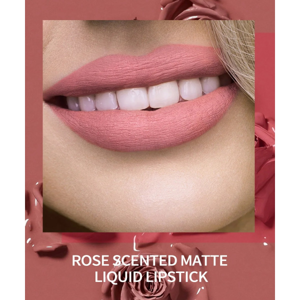 6Pcs Nude Liquid Velvet Matte Lipstick Set – Long-Lasting Waterproof Lip Gloss Kit for Women