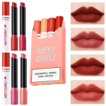 Heng Fang Hey Girl Wonder Tube Lipstick Set 4 Pieces Model 9103