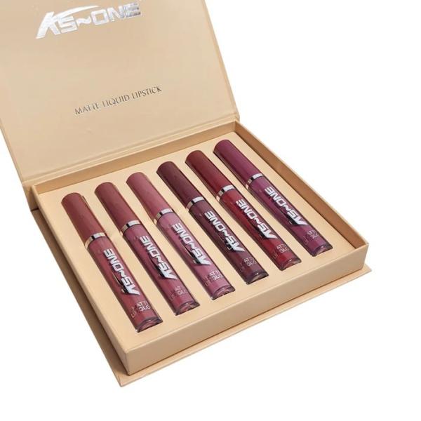 12-Color Matte Liquid Lipstick Set 2.5ml Each – Mocmallure Velvet Lip Gloss Combo