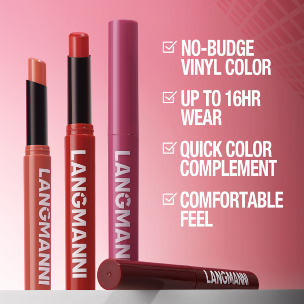 Velvet Matte Lipstick with Hydrating Formula - Waterproof, Long-Lasting & Highly Pigmented Lip Color - 12 Shades