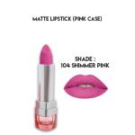 Glamorous Face Matte Lipstick with Vitamin E & Aloe Vera - Pink Case