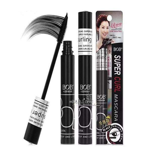 BOB Super Curl Waterproof Black Mascara with Volume, Lengthening and Smudge-Resistant Formula