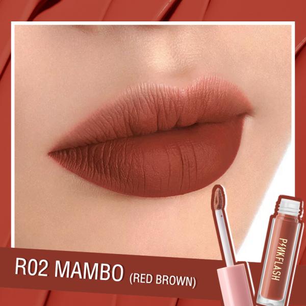 Pinkflash Soft Matte Liquid Lipstick - Waterproof, Moisturizing, Highly Pigmented in 14 Shades